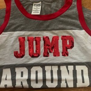 Pink Jump Around Tank Top